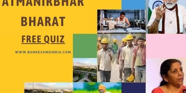 Free Atmanirbhar bharat abhiyan current affairs quiz