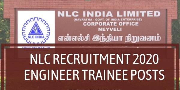 Neyveli lignite corporation NLC recruitment