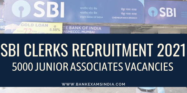 SBI JA recruitment 2021