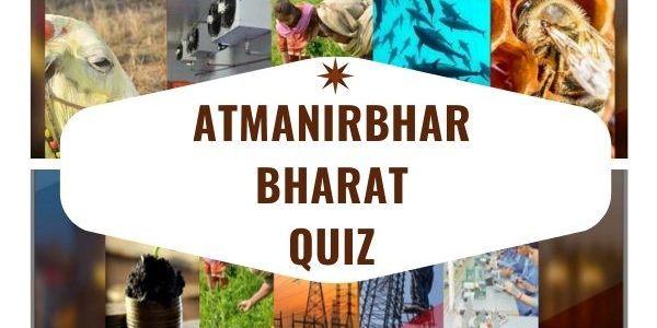 Free Atmanirbhar bharat abhiyan current affairs quiz