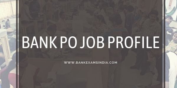 bank po job profile