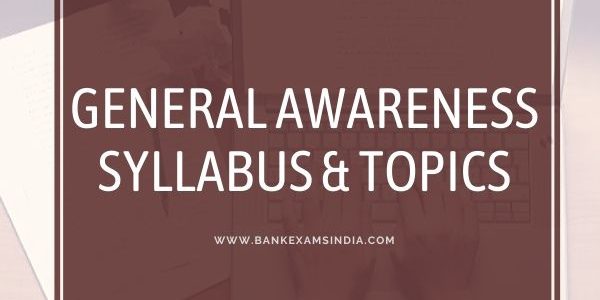 general awareness topics to prepare