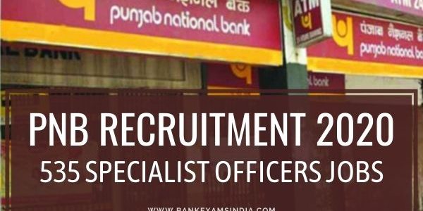punjab national bank recruitment